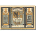 Banknote, Germany, Brake, 1.5 Mark, Monument, 1922, UNC(63), Mehl:149.1