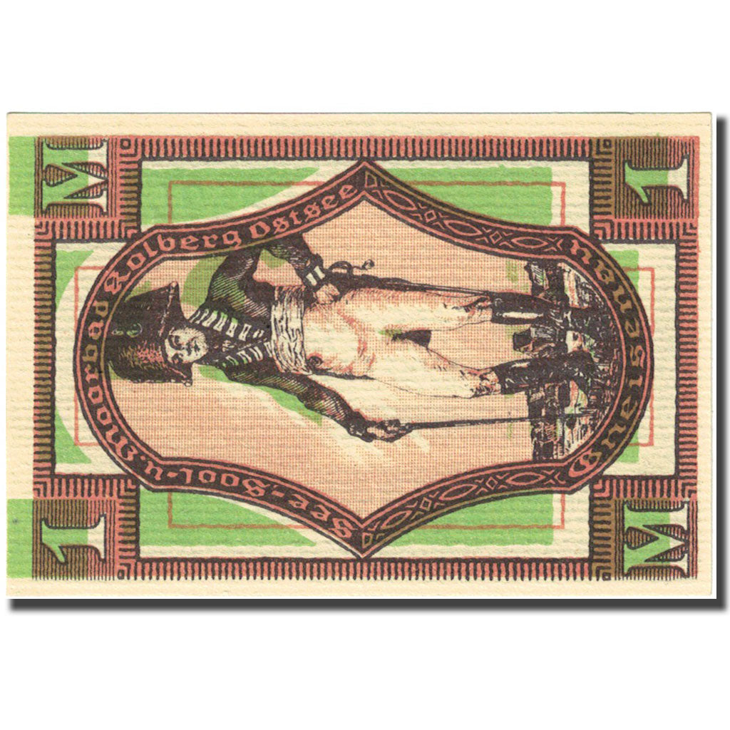 Banconote, Germania, Kolberg, 1 Mark, personnage 1921-09-01, SPL Mehl 737.1