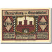 Banconote, Germania, Kreuzburg, 1 Mark, rue, 1921, SPL, Mehl:744.3b