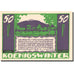 Billet, Allemagne, Königswinter, 50 Pfennig, Blason 1921-11-01, SPL Mehl 730.1