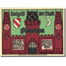 Banknote, Germany, Glauchau, 50 Pfennig, personnage 2, 1921 UNC(63) Mehl 436.1