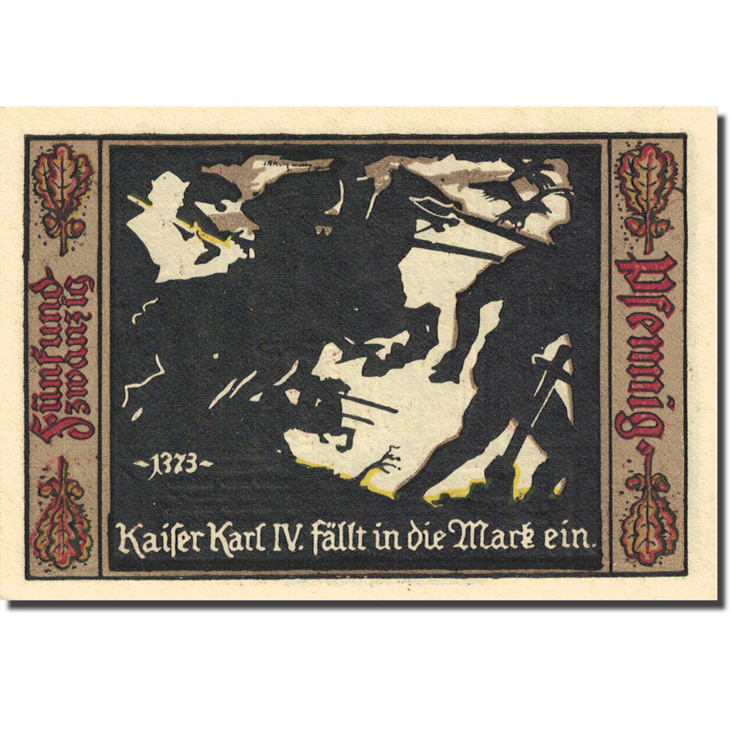 Banknote, Germany Fürstenwalde 25 Pfennig personnage 1, 1921 UNC(63) Mehl 403.1a