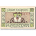 Banknote, Germany, Stassfurt, 25 Pfennig, château, 1921 UNC(63) Mehl 1256.1a