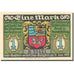 Banknote, Germany, Brunsbüttelkoog, 1 Mark, ecluse, 1922 UNC(63) Mehl 194.1