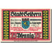 Banconote, Germania, Geldern, 75 Pfennig, personnage 1, 1921 SPL Mehl 416.1