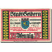 Banconote, Germania, Geldern, 75 Pfennig, personnage 2, 1921 SPL- Mehl 416.1
