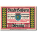 Banknote, Germany, Geldern, 75 Pfennig, personnage 7, 1921 UNC(63) Mehl 416.1