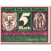 Banknote, Germany, Genthin, 5 Mark, personnage, 1921 UNC(63) Mehl 419.2
