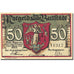 Banknote, Germany, Buttstädt, 50 Pfennig, village, 1921, UNC(63), Mehl:211.1a