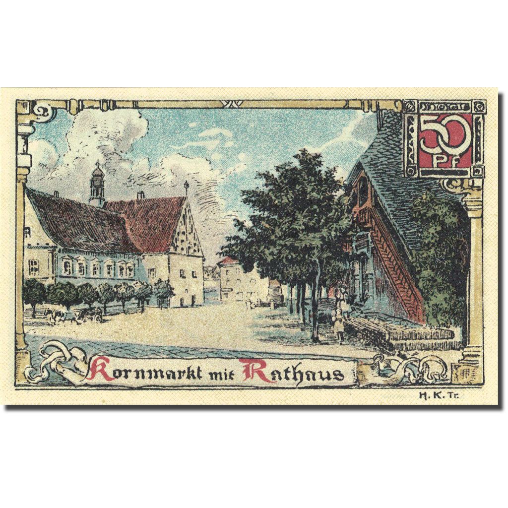 Banknote, Germany, Buttstädt, 50 Pfennig, village, 1921, UNC(63), Mehl:211.1a