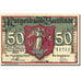 Banknote, Germany, Buttstädt, 50 Pfennig, rue, 1921, UNC(63), Mehl:211.1a
