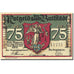 Banknote, Germany, Buttstädt, 75 Pfennig, village, 1921, UNC(63), Mehl:211.1a