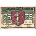 Banknote, Germany, Buttstädt, 75 Pfennig, village 1, 1921, UNC(63), Mehl:362.1a