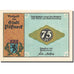 Banknote, Germany, Possneck, 75 Pfennig, machine à tisser 1 UNC(63) Mehl 1066.6