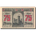 Banknote, Germany, Kempen, 75 Pfennig, château 1, 1920 purple UNC(63) Mehl 689.1