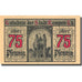 Banknote, Germany, Kempen, 75 Pfennig, château 4, 1920 orange UNC(63) Mehl 689.1