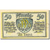 Banknote, Germany, Pöttmes, 50 Pfennig, village, 1921, UNC(63), Mehl:1067.1
