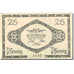 Biljet, Duitsland, Buchau am Federsee 25 Pfennig, personnage 1921 SUP Mehl 197.1