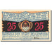 Banknote, Germany, Zeulenroda, 25 Pfennig, Usine 19211 UNC(63) Mehl 1470.1
