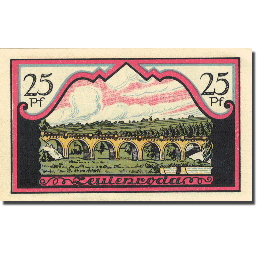 Banknote, Germany, Zeulenroda, 25 Pfennig, pont 1921-11-01, UNC(63) Mehl