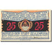 Banknote, Germany, Zeulenroda, 25 Pfennig, Eglise 1, 1921 UNC(63) Mehl 1470.1
