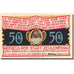 Banknote, Germany, Zeulenroda, 50 Pfennig, Monument, 1921, UNC(63) Mehl 1470.2