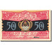 Banknote, Germany, Zeulenroda, 50 Pfennig, Eglise, 1921, UNC(63) Mehl 1470.2