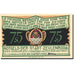 Banknote, Germany, Zeulenroda, 75 Pfennig, Incendie, 1921, UNC(63) Mehl 1470.2
