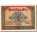 Banknote, Germany, Aken, 25 Pfennig, château, 1921, UNC(63), Mehl:8.1