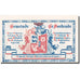 Billet, Allemagne, Gross Nordende 75 Pfennig animaux 1, 1921 SPL Mehl 484.1a