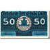 Banknote, Germany, Plön, 50 Pfennig, personnage 1, 1921, UNC(63), Mehl:1064.3a