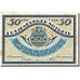 Geldschein, Deutschland Lütjenburg, 50 Pfennig personnage 2, 1921 SUP Mehl 842.1