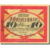 Banconote, Germania, Hachenburg, 10 Pfennig, village, 1921 SPL- Mehl 498.1a