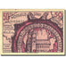 Nota, Alemanha, Boppard, 50 Pfennig, personnage 1, 1921 UNC(63) Mehl 142.2
