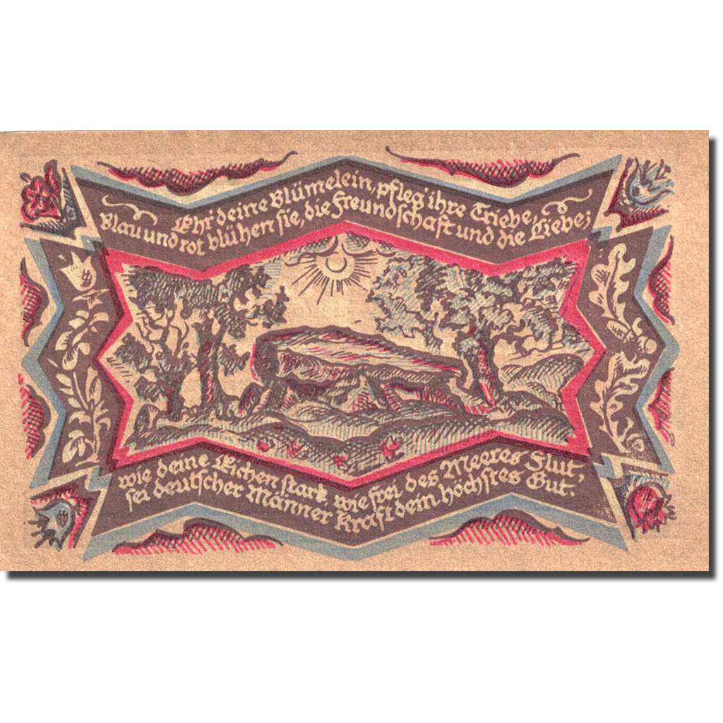 Banknote, Germany, Oldenburg, 50 Pfennig, Forêt, 1921, AU(55-58), Mehl:1017.1b