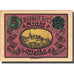 Banknote, Germany, Weida, 5 Pfennig, château 1921-09-30 UNC(63) Mehl 1391.3