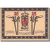 Banknote, Germany, Frankfurt, 25 Pfennig, Eglise, 1922, UNC(63), Mehl:377.1