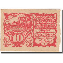 Banknote, Austria, Linz, 10 Heller, château, 1921, EF(40-45)