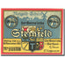 Banknote, Germany, Steinfeld, 75 Pfennig, personnage 1921 UNC(63) Mehl 1262.5a