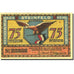 Geldschein, Deutschland, Steinfeld 75 Pfennig agriculteur 1921 UNZ- Mehl 1262.6a