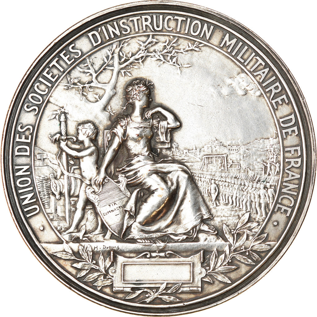 France, Medal, Union des sociétés d'instruction militaire de France, Dubois.H