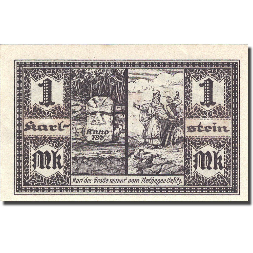 Geldschein, Deutschland, Herstelle, 1 Mark personnage 1921-11-01 UNZ- Mehl 604.1
