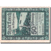 Banknote, Germany, Lorch, 50 Pfennig, montagne, 1921 green UNC(63) Mehl 815.3c