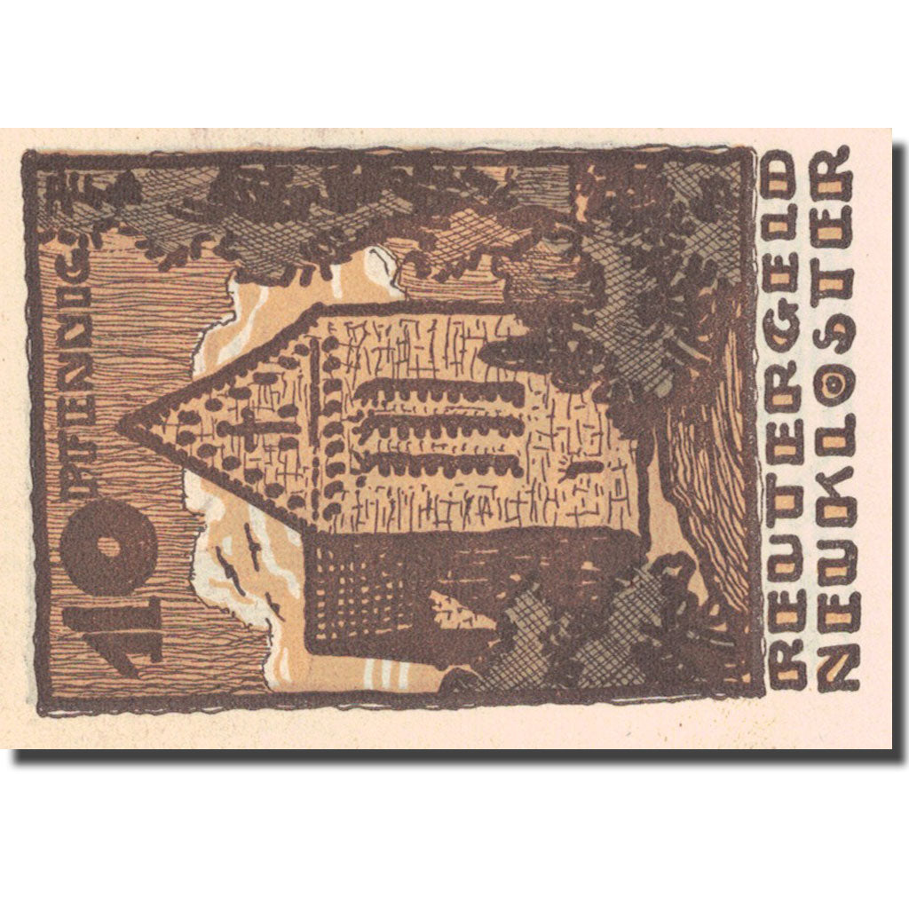 Banknote, Germany, Neukloster, 10 Pfennig montagne 1922-05-31 UNC(63) Mehl 951.1