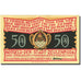 Banknote, Germany, Zeulenroda, 50 Pfennig, monastère 1921 UNC(63) Mehl 1470.2