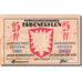 Biljet, Duitsland, Bullenkuhlen, 25 Pfennig, bateau 1, 1921 TTB Mehl 206.2a