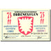 Banknote, Germany, Bullenkuhlen 75 Pfennig, personnage, 1921 UNC(63) Mehl 206.2a