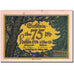 Banknote, Germany, Kahla, 75 Pfennig, paysage 1921-11-01 UNC(63) Mehl 668.8a