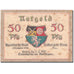 Banconote, Germania, Treffurt, 50 Pfennig, mairie 1922-04-01 SPL- Mehl 1338.2