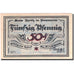 Nota, Alemanha, Pyritz, 50 Pfennig, Agriculteur 1, 1921 UNC(63) Mehl 1082.1a